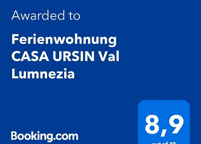 Alojamento de Acomodação e Pequeno-almoço Casa Ursin Val Lumnezia Lumbrein